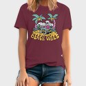 Beach Vibes Skeleton, Tricou Barbati (Unisex)