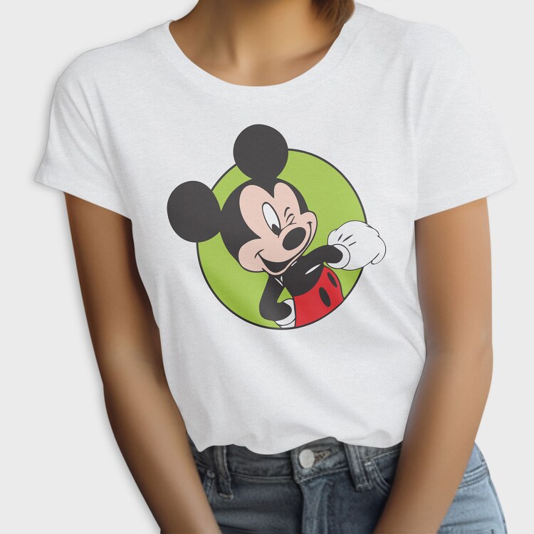Cartoon Retro Mickey Mouse 2, Tricou Femei