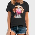 Beagle Bubblegum, Tricou Barbati (Unisex)