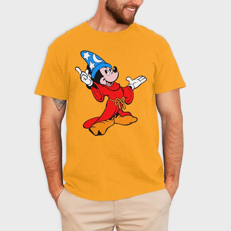 Cartoon Retro Mickey Mouse 5, Tricou Barbati (Unisex)