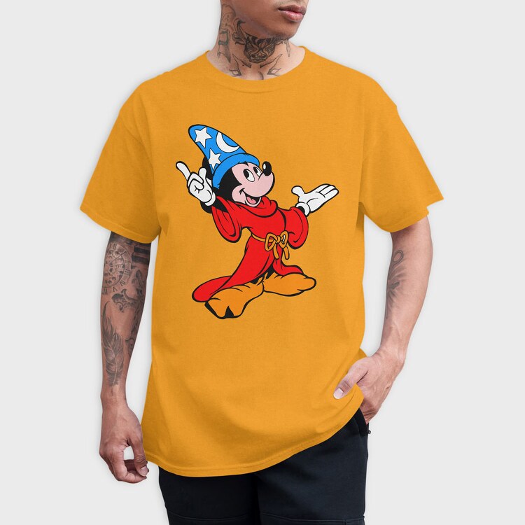 Cartoon Retro Mickey Mouse 5, Tricou Barbati (Unisex)
