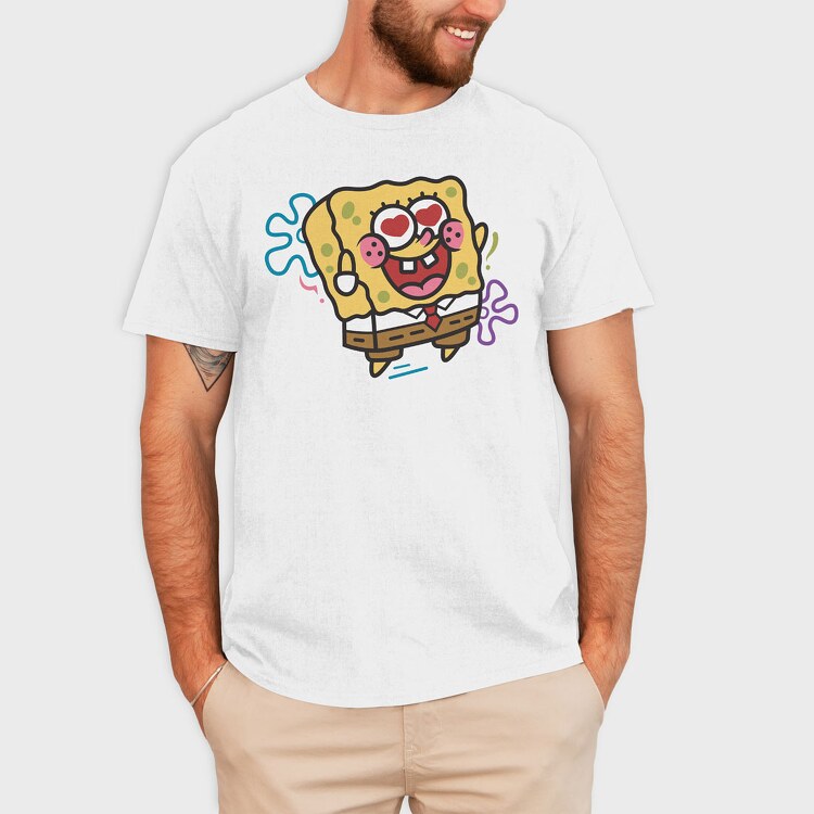 SpongeBob 25, Tricou Barbati (Unisex)