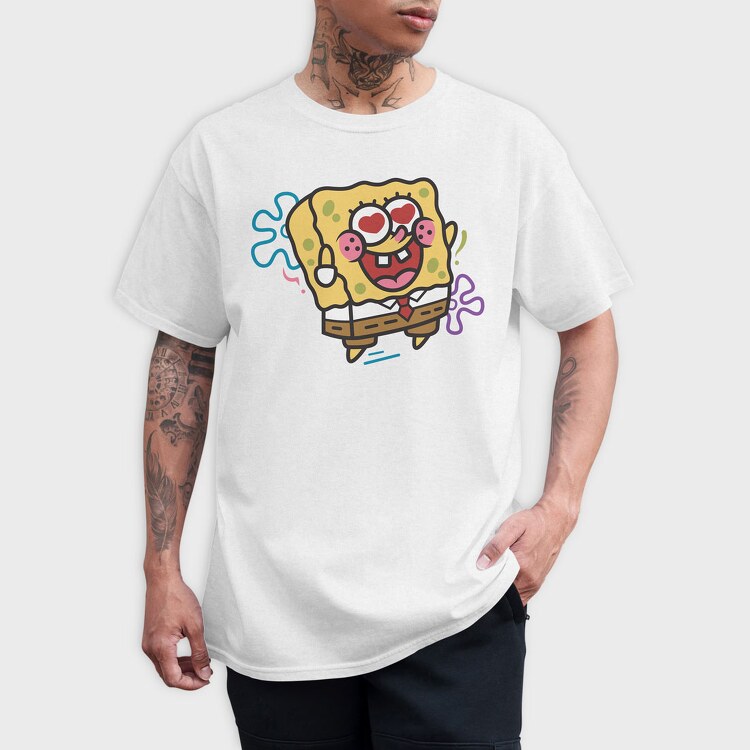 SpongeBob 25, Tricou Barbati (Unisex)