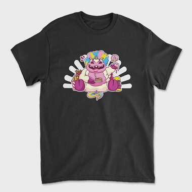 Fat Unicorn, Tricou Barbati (Unisex)
