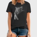 Sleeping Cat Moon, Tricou Barbati (Unisex)