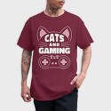 Cats and Gaming, Tricou Barbati (Unisex)