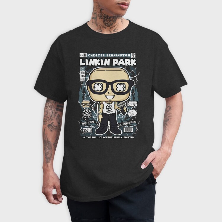 Chester Bennington, Tricou Barbati (Unisex)