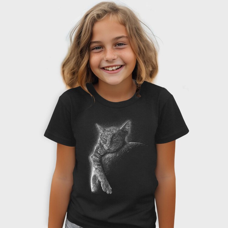 Sleeping Cat Moon, Tricou Copii