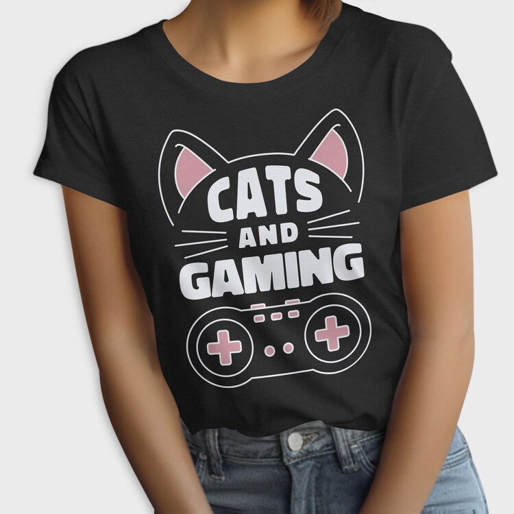 Cats and Gaming, Tricou Femei