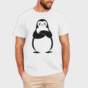 Angry Pinguin, Tricou Barbati (Unisex)