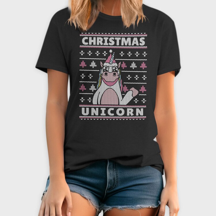 Uglysweatter Unicorn, Tricou Barbati (Unisex)