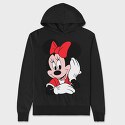 Cartoon Retro Minnie 6, Hanorac Oversize Barbati (Unisex)
