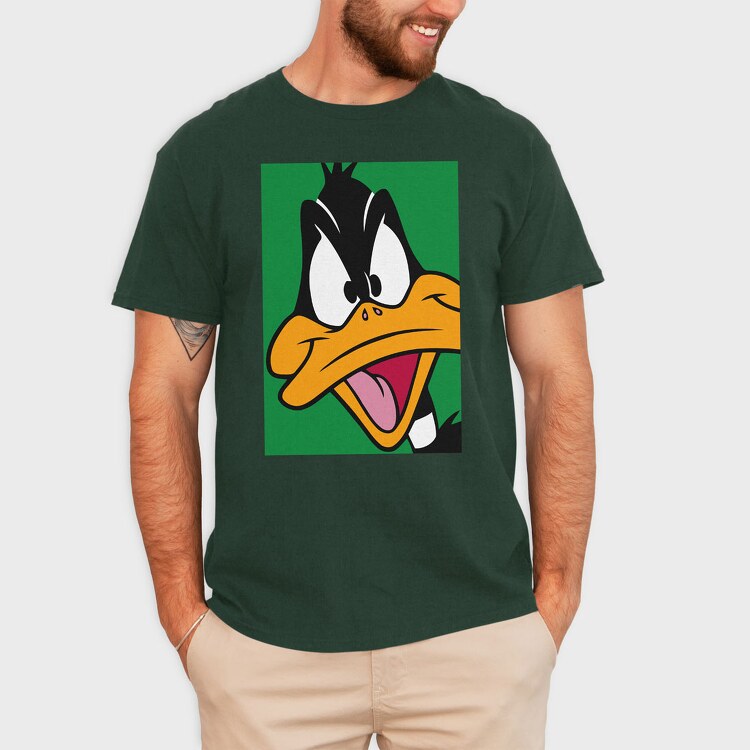 Cartoon Retro Pato Lucas 1, Tricou Barbati (Unisex)