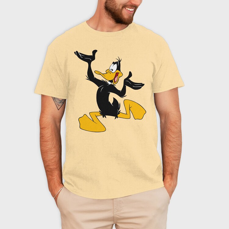 Cartoon Retro Pato Lucas 3, Tricou Barbati (Unisex)