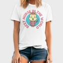 Best Nurse in the World Cartoon, Tricou Barbati (Unisex)