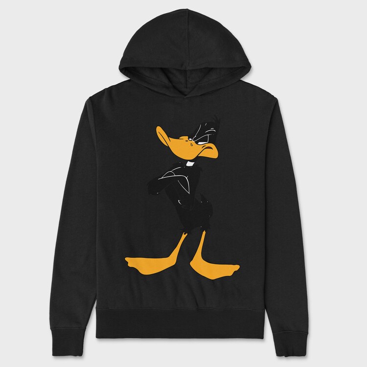 Cartoon Retro Pato Lucas 4, Hanorac Oversize Barbati (Unisex)
