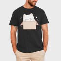 Cute Little Cat Box, Tricou Barbati (Unisex)