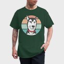 Bored Husky Dog, Tricou Barbati (Unisex)