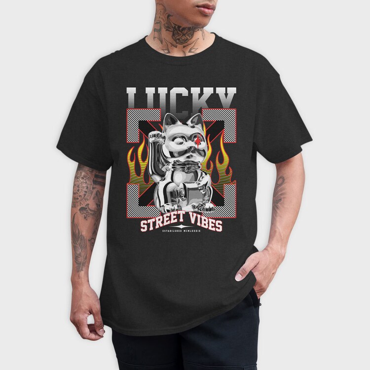Lucky 2, Tricou Barbati (Unisex)