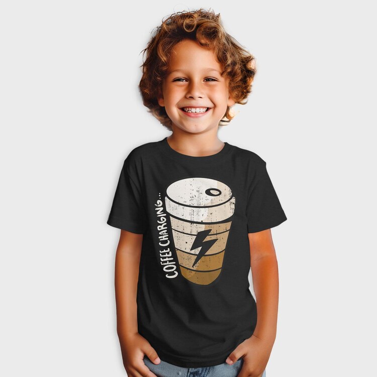 Coffee Charging, Tricou Copii