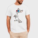 Cartoon Retro Pinky and Cerebro 5, Tricou Barbati (Unisex)
