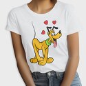 Cartoon Retro Pluto 3, Tricou Femei