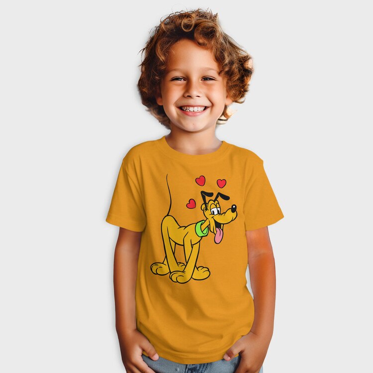 Cartoon Retro Pluto 3, Tricou Copii