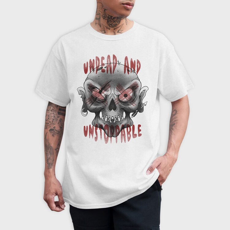 Undead and Unstoppable, Tricou Barbati (Unisex)
