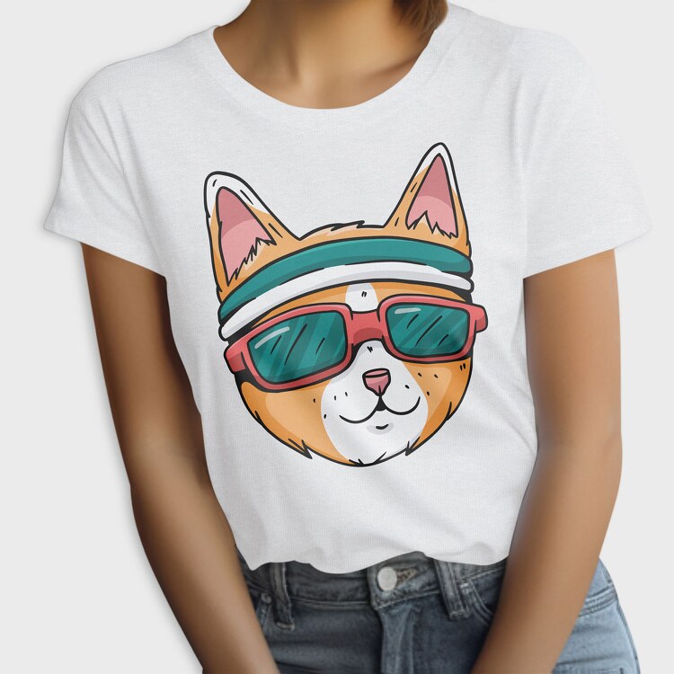 Cat Glasses 2, Tricou Femei