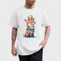 Fox Crown, Tricou Barbati (Unisex)