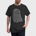 Hungarian Puli Dog, Tricou Barbati (Unisex)