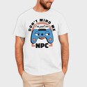 Gamer Retro Cartoon Npc, Tricou Barbati (Unisex)