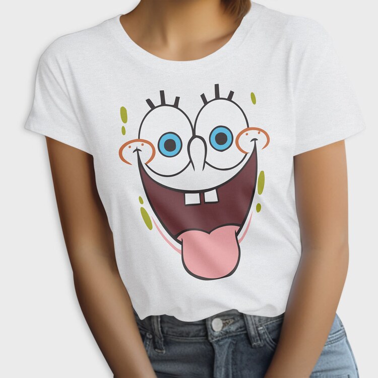 SpongeBob face 3, Tricou Femei