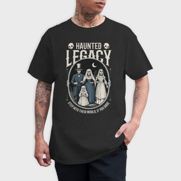 Haunted Legacy, Tricou Barbati (Unisex)