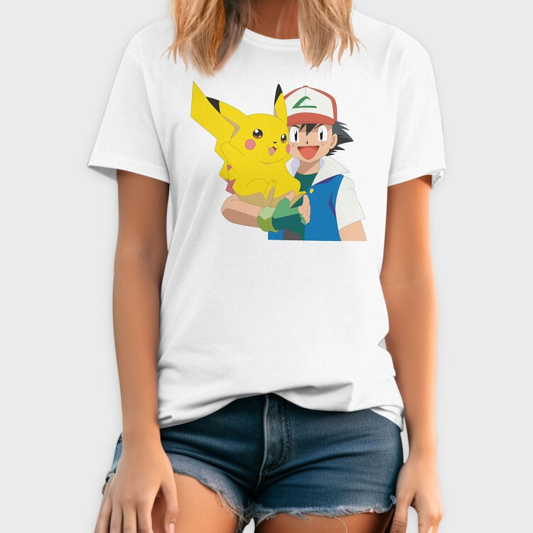 Cartoon Retro Pokemon 3, Tricou Barbati (Unisex)