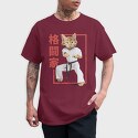 Karate Cat, Tricou Barbati (Unisex)
