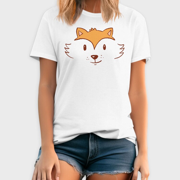 Fox Face, Tricou Barbati (Unisex)