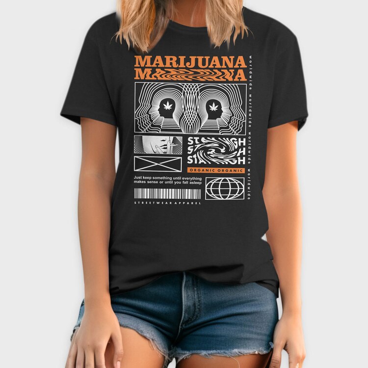 Marijuana 2, Tricou Barbati (Unisex)