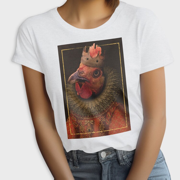 Poster Chick Queen, Tricou Femei