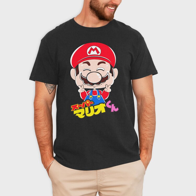 Mario Funko, Tricou Barbati (Unisex)