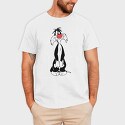 Cartoon Retro Silvestre 4, Tricou Barbati (Unisex)