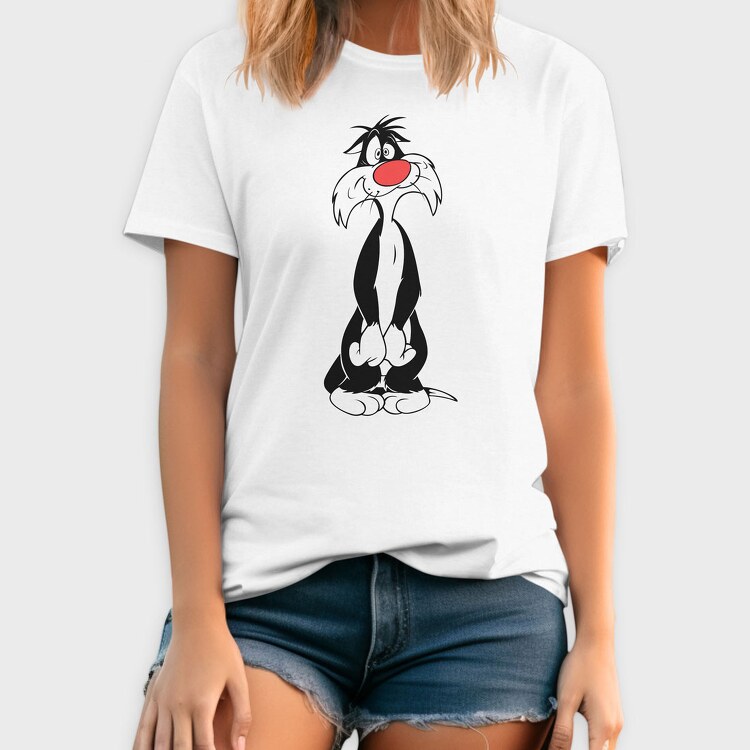 Cartoon Retro Silvestre 4, Tricou Barbati (Unisex)