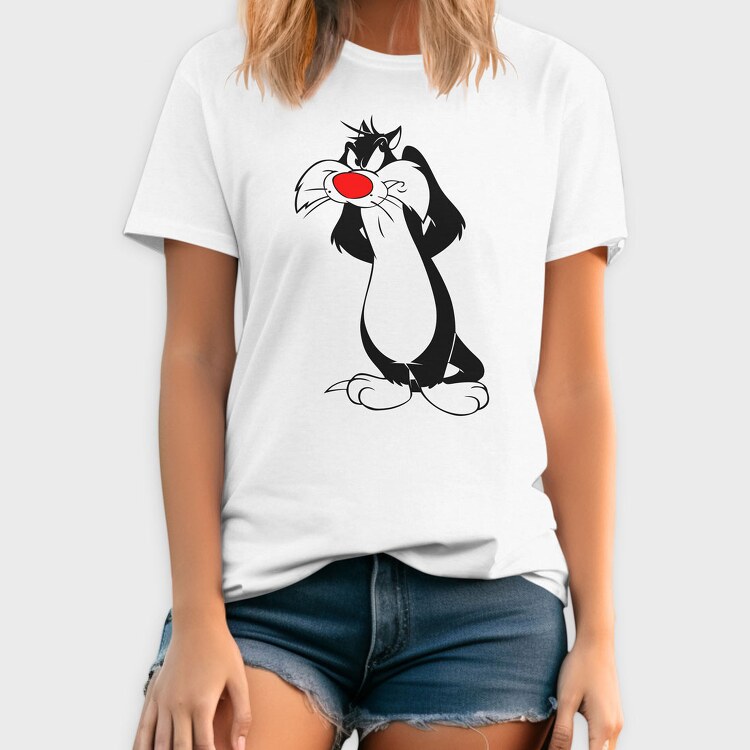 Cartoon Retro Silvestre 6, Tricou Barbati (Unisex)