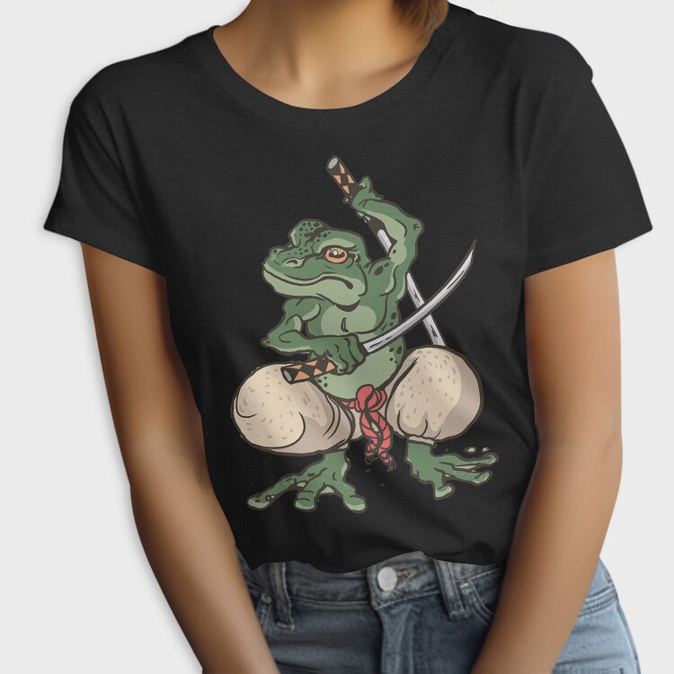 Samurai Frog Katana, Tricou Femei