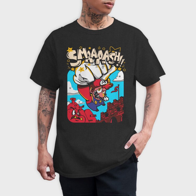 Mario Smaash, Tricou Barbati (Unisex)