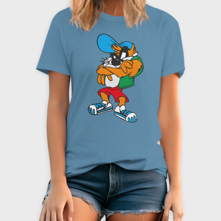 Cartoon Retro Tazmania 1, Tricou Barbati (Unisex)