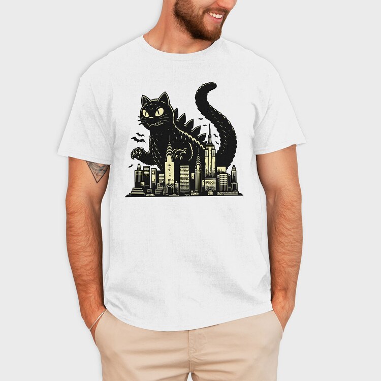 Catzilla 3, Tricou Barbati (Unisex)