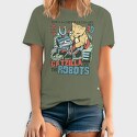 Catzilla vs Robot, Tricou Barbati (Unisex)