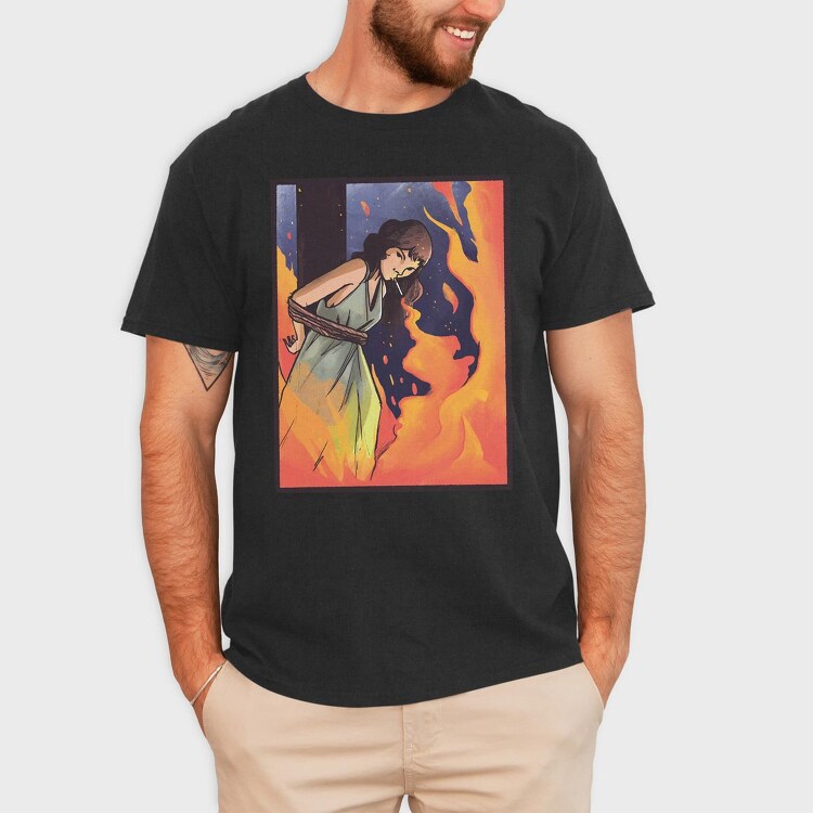 Burning Witch Cigarrette, Tricou Barbati (Unisex)