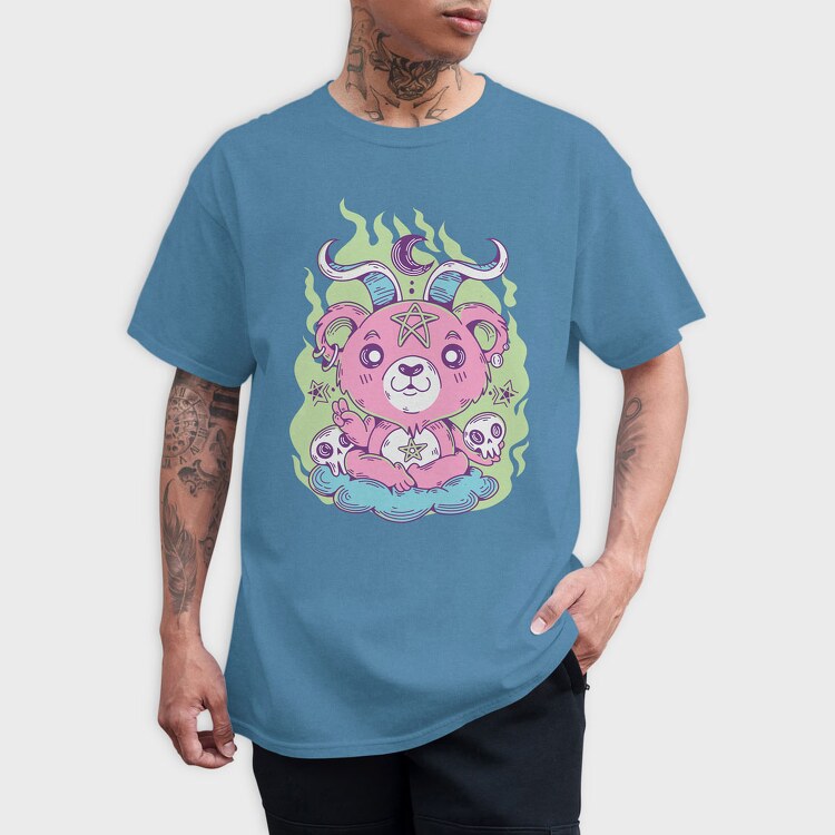 Cute Pastel Bear, Tricou Barbati (Unisex)